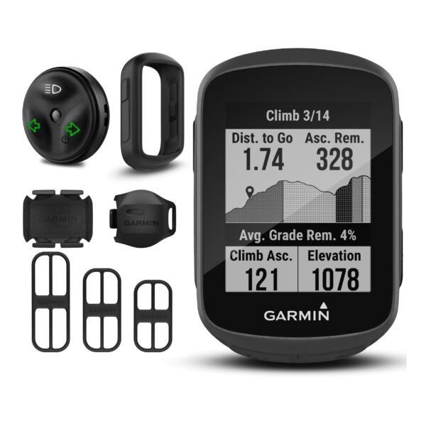 Garmin Edge 130 Plus Mountainbike-Paket – Schwarz