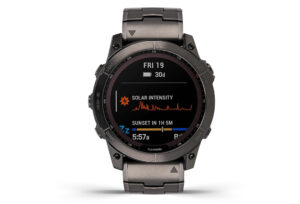 Garmin Fenix ​​​​7X Saphir Solar Titan